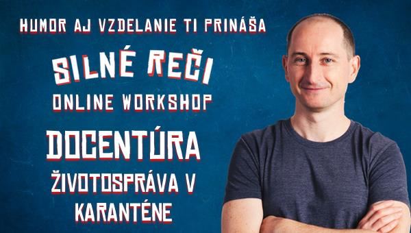 Záznam Workshop Docentúra: Životospráva v karanténe