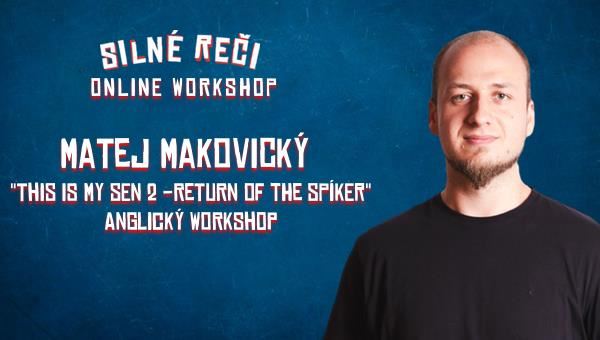 Online workshop: This is my sen 2 - Return of the spíker