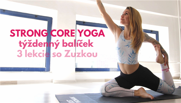 Strong Core Yoga so Zuzkou - týždenný program