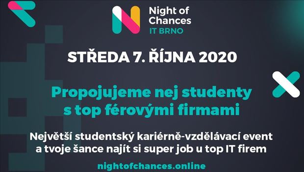 Night of Chances IT Brno 2020