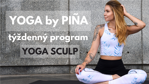 YOGA by PIÑA sculp yoga - týždenný program