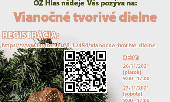 Vianočné tvorivé dielne