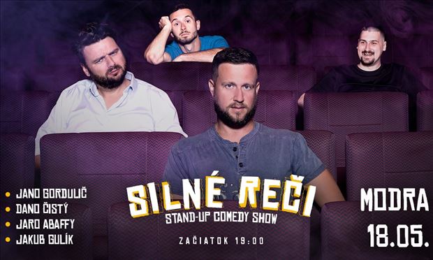 Silné reči v Modre