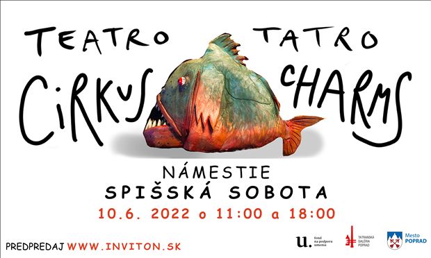 Cirkus Charms /10.6. 2022 18:00/ vypredané 