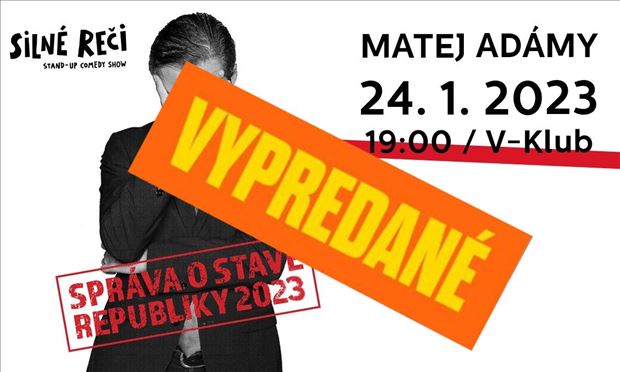 Matej Adámy - Správa o Stave Republiky