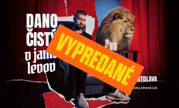 Dano Čistý v Jame Levov - Luna Bar