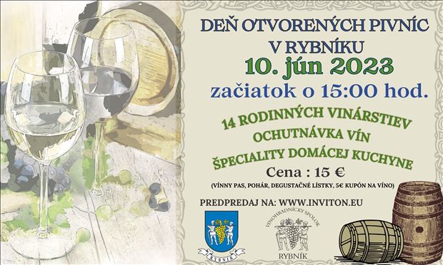 Deň otvorených pivníc v Rybníku 2023