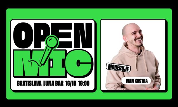 Open Mic Night v Luna Bare