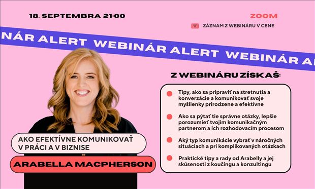 Womanup Webinár SEPTEMBER