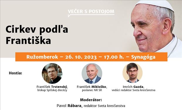 Večer s Postojom / Cirkev podľa Františka