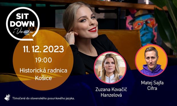 Sit Down s Veronikou v Košiciach