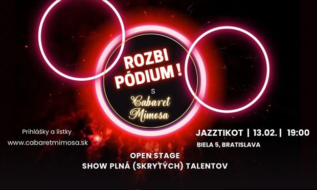 ROZBI PÓDIUM! Open stage show