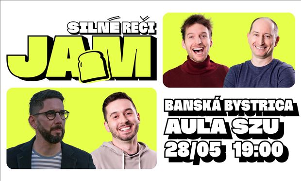 Silné reči JAM - Improvizačná show v Banskej Bystrici