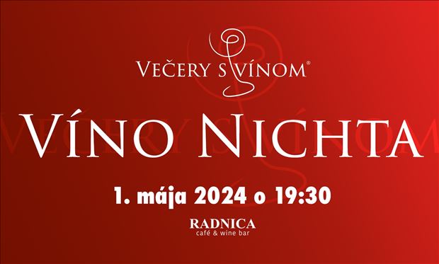 Večer s vínom Víno Nichta