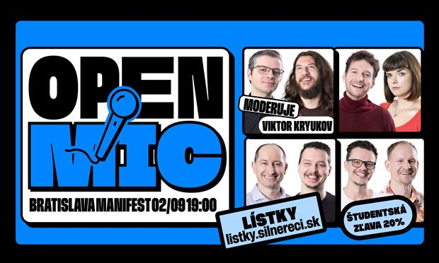 Open Mic v Manifeste