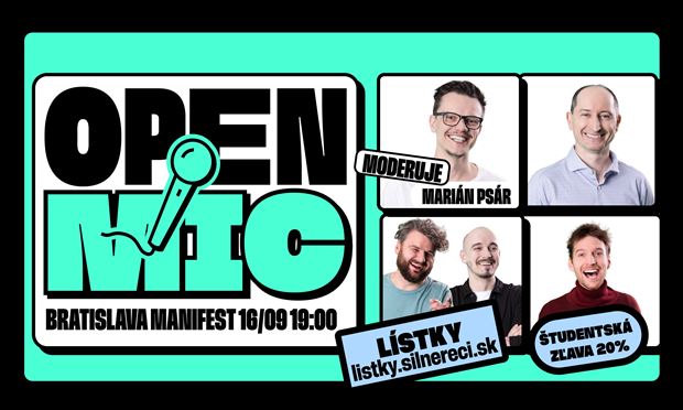 Open Mic v Manifeste