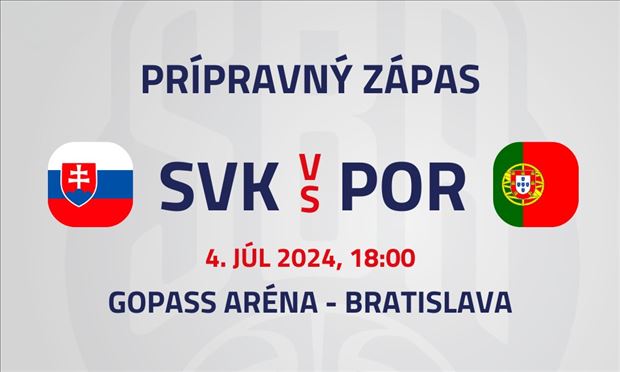 Prípravný zápas Slovensko - Portugalsko (4.7.2024)