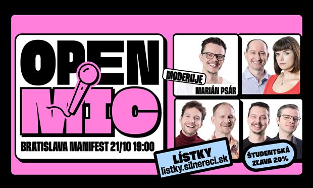 Open Mic v Manifeste