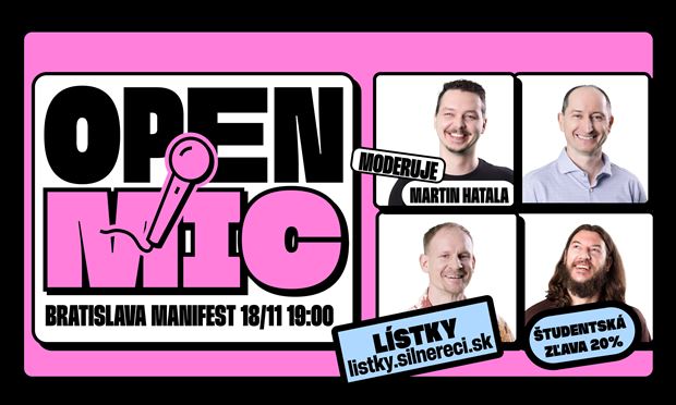 Open mic v Manifeste