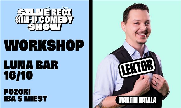 Silné reči COMEDY WORKSHOP