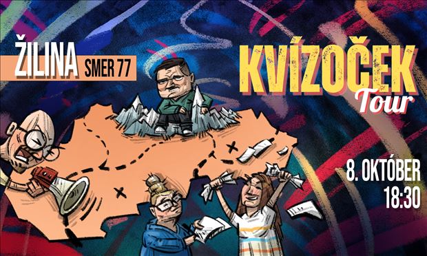 Kvízoček v Žiline: Bizarný politický kvíz s Piatočkom