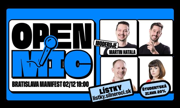 Open Mic v Manifeste