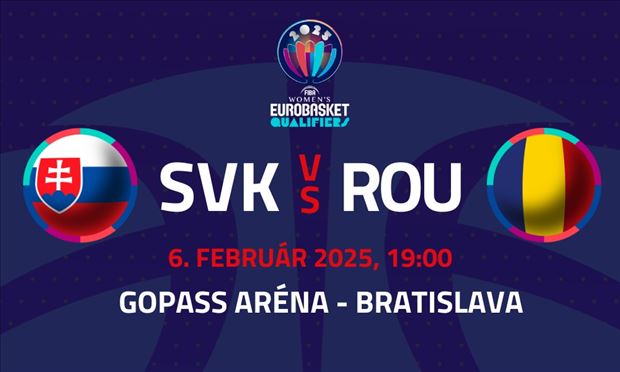 Eurobasket Qualifiers - Slovensko vs. Rumunsko (ženy)