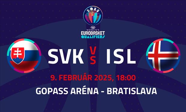 Eurobasket Qualifiers - Slovensko vs. Island (ženy)