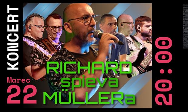 Koncert RICHARD spieva MÜLLERa