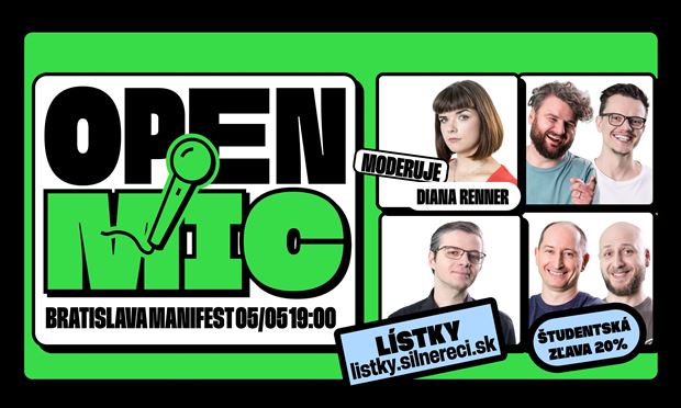 OPEN MIC v Manifeste