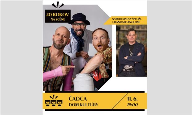 3T v Čadci: Narodeninový špeciál s Danom Danglom