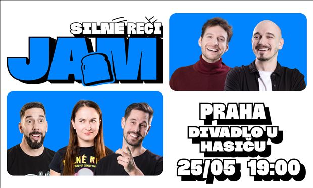 Silné reči JAM - Improshow v Praze