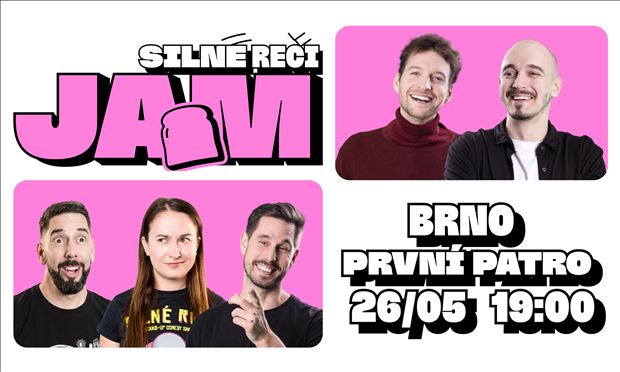 Silné reči JAM - Improshow v Brně