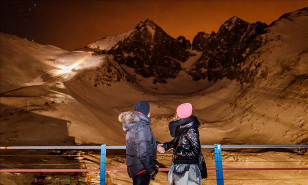 Večera pod hviezdami Skalnaté Pleso