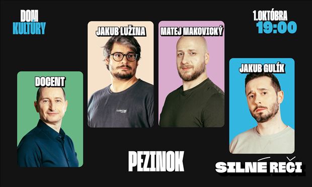 Silné reči v Pezinku