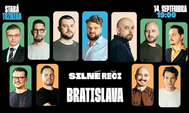 Veľké Silné reči v Starej Tržnici