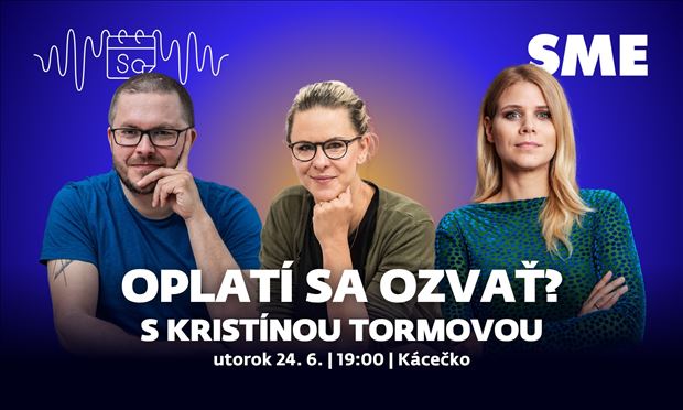 Dobré ráno sobota naživo s Kristínou Tormovou