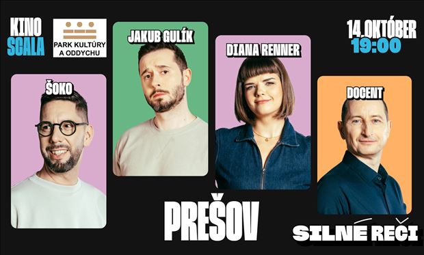 Silné reči v Prešove