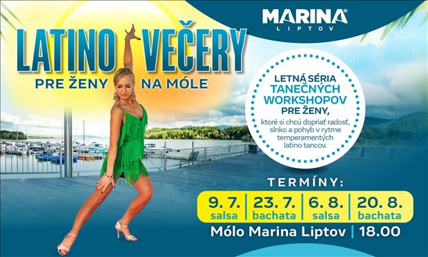 Latino večery pre ženy na móle