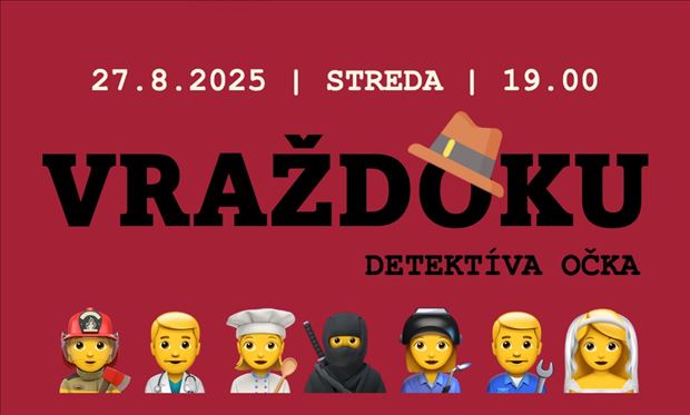 ELEMENT GAME NIGHT Vraždoku detektíva Očka