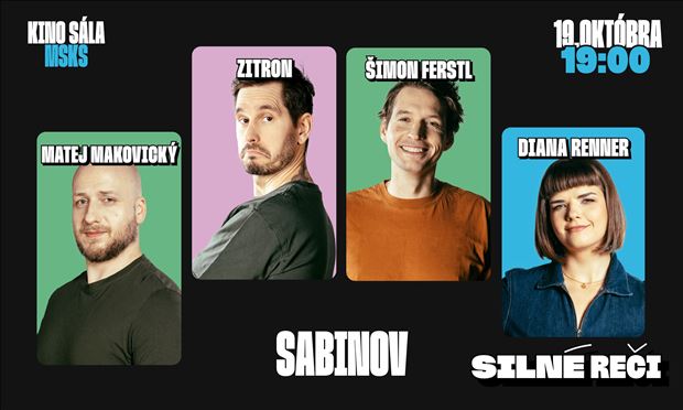 Silné reči v Sabinove