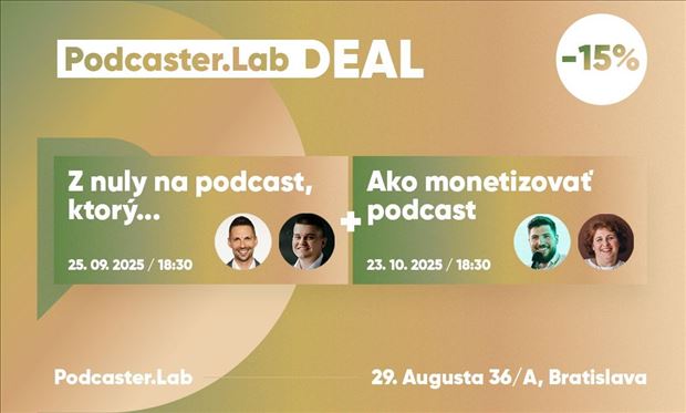 Podcaster.Lab Deal: Začni a Monetizuj