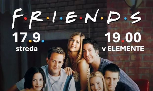 ELEMENT GAME NIGHT F•R•I•E•N•D•S kvíz