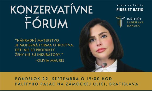 Konzervatívne fórum: Surogácia ako nová forma obchodu s ľuďmi, alebo prečo potrebujeme zmenu Ústavy