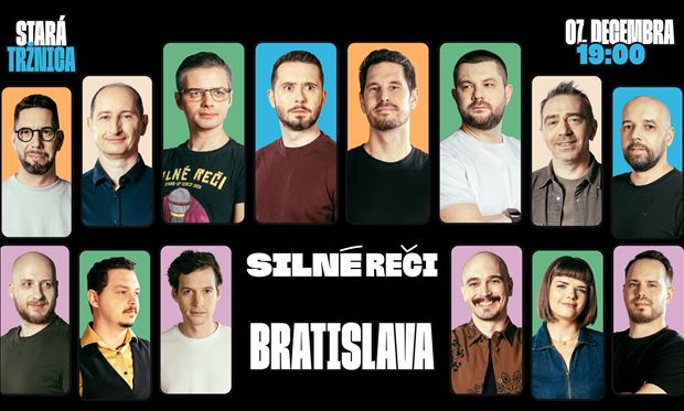 Veľké Silné reči v Starej Tržnici