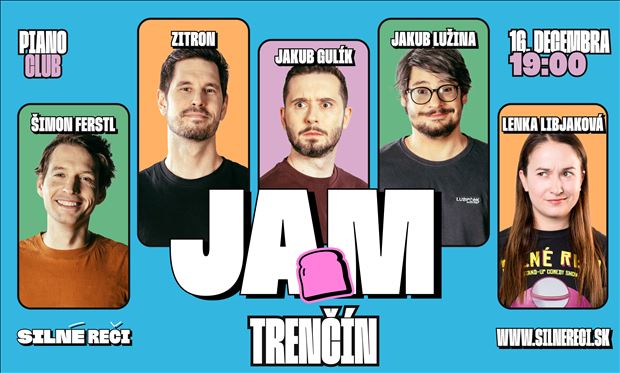 Silné reči JAM - Improshow v Trenčíne