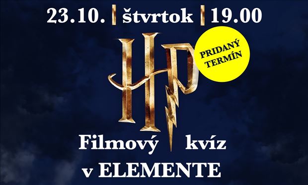 ELEMENT Harry Potter kvíz (PRIDANÝ TERMÍN)