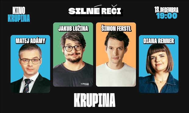 Silné reči v Krupine