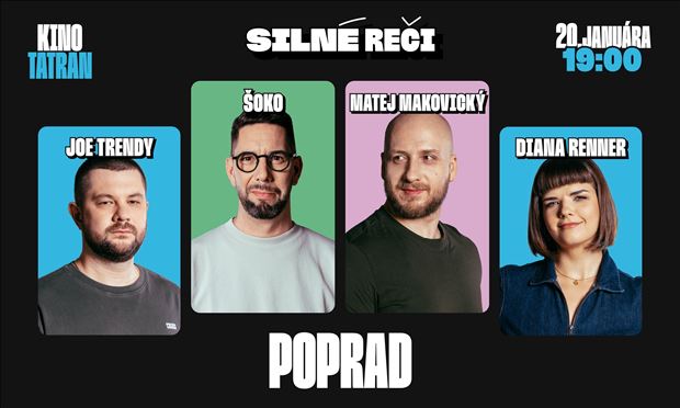 Silné reči v Poprade