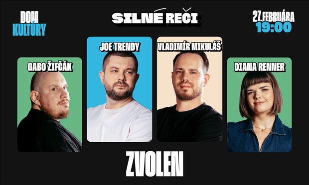 Silné reči vo Zvolene